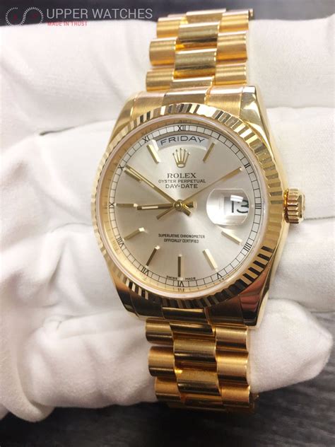 rolex day-date gold 118238|rolex day date model numbers.